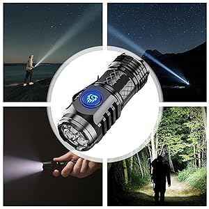 Super Bright German Hand Flashlight