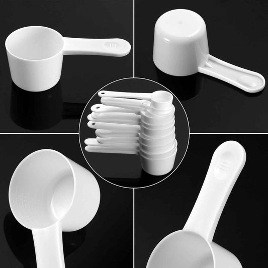 9 Pcs Plastic Measuring Spoon Set
