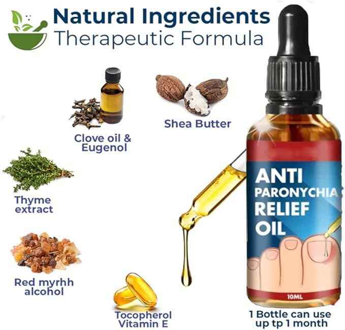 German Toenailplus Anti Paronychia Relief Oil