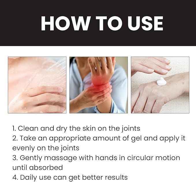 New Zealand Bee Venom Professional Care Gel for Joint Pain