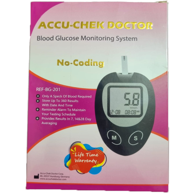 Blood Glucose Monitor Machine
