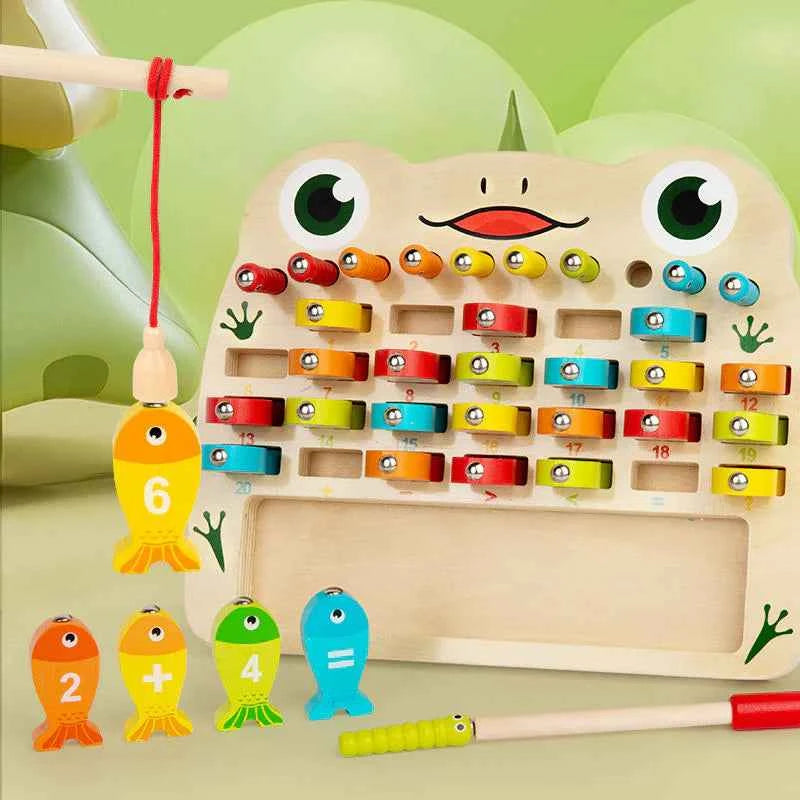 Frog Fishing and Bug Catching Game — Outdoor Play Toy