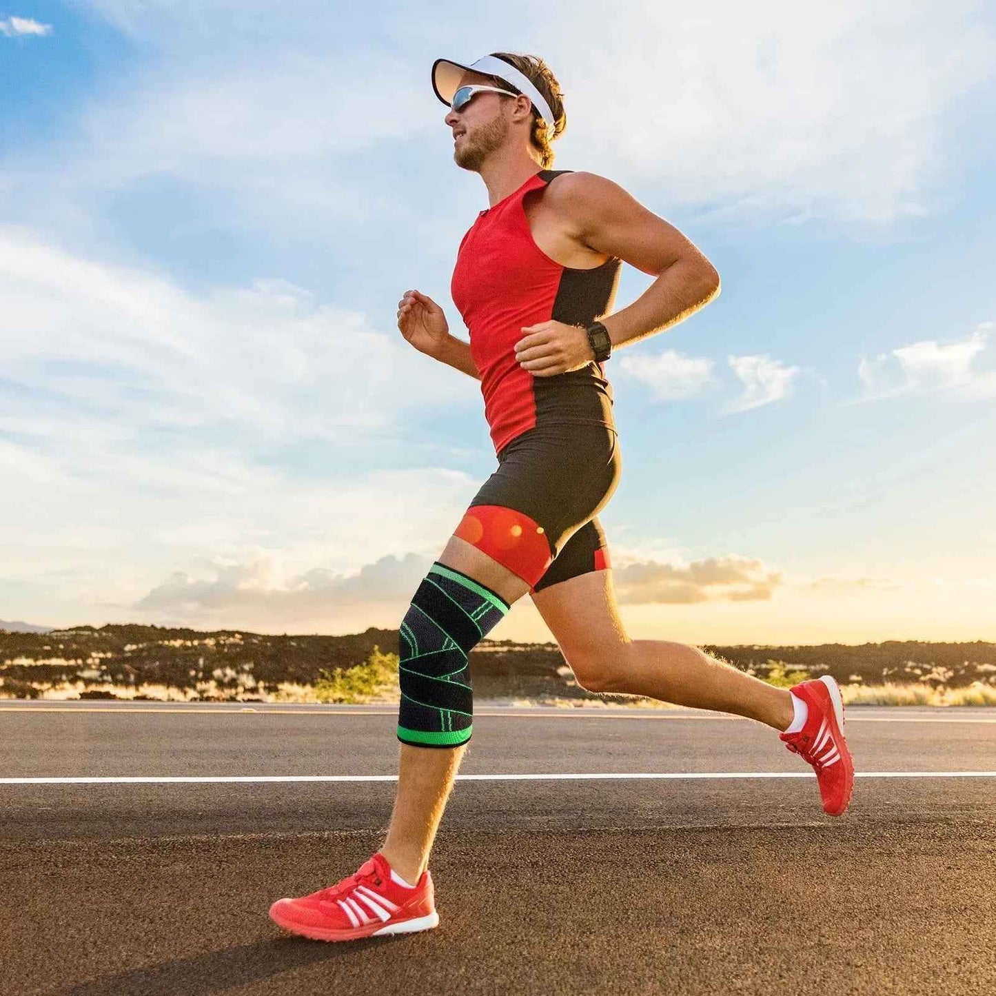 Knee Support Sleeve for Pain Relief - Men & Women