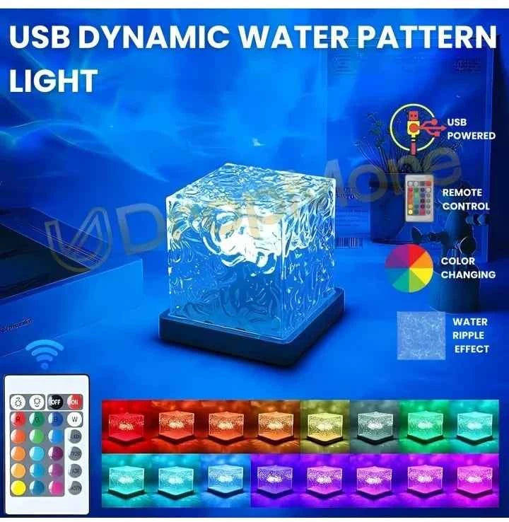 USB Dynamic Water Pattern Light