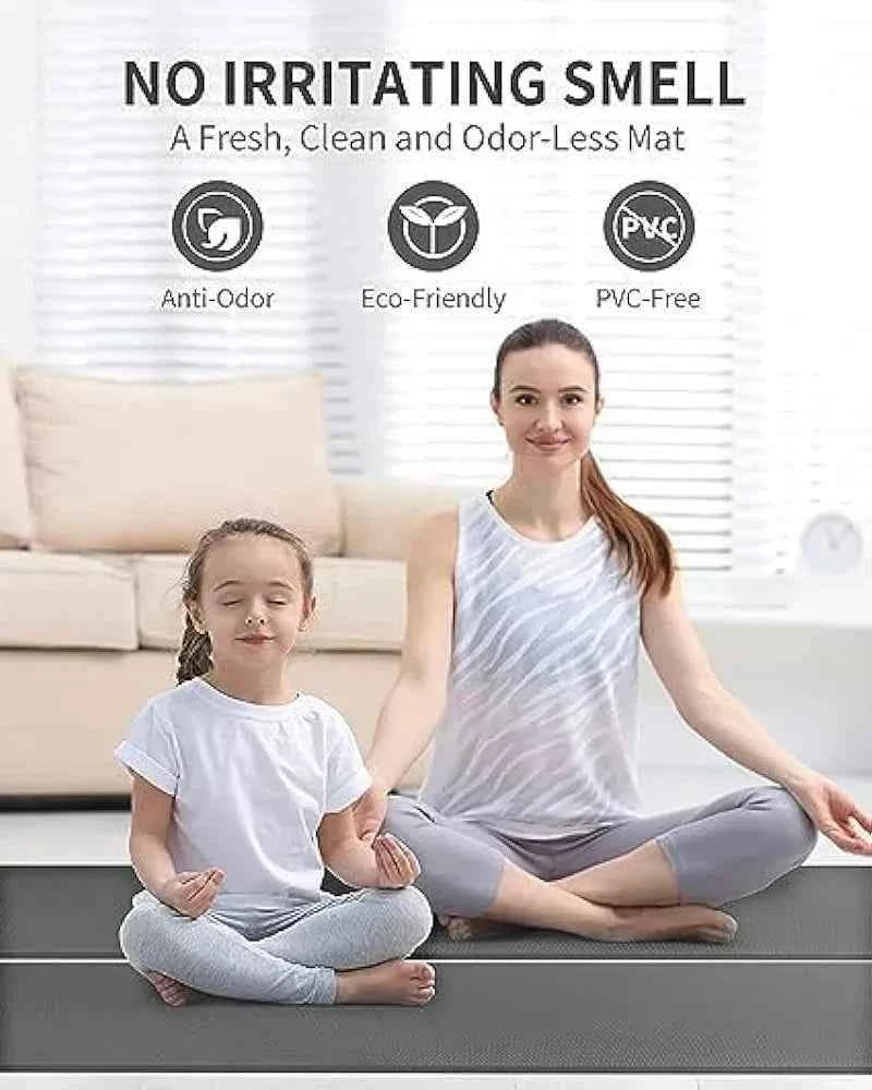 Yoga Mat for Men & Women - Non-Slip Exercise Mat