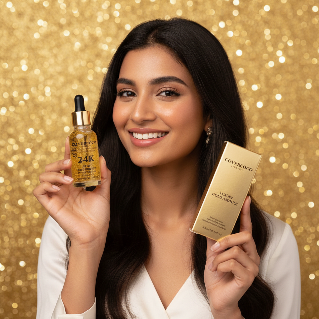 24k Gold Serum Different Woman