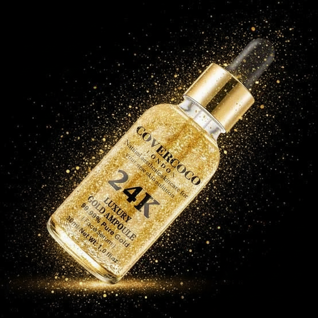 24k Gold Serum Side Angle