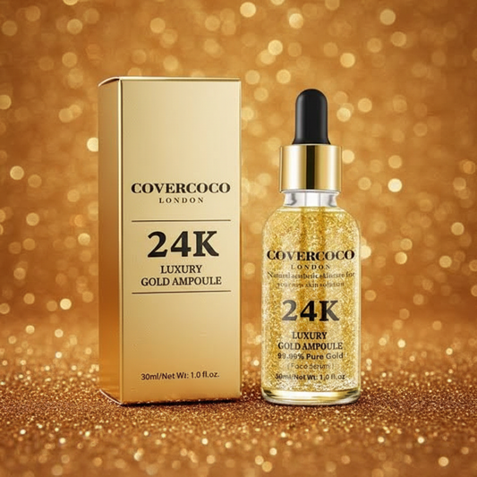 24k Gold Serum with Packaging