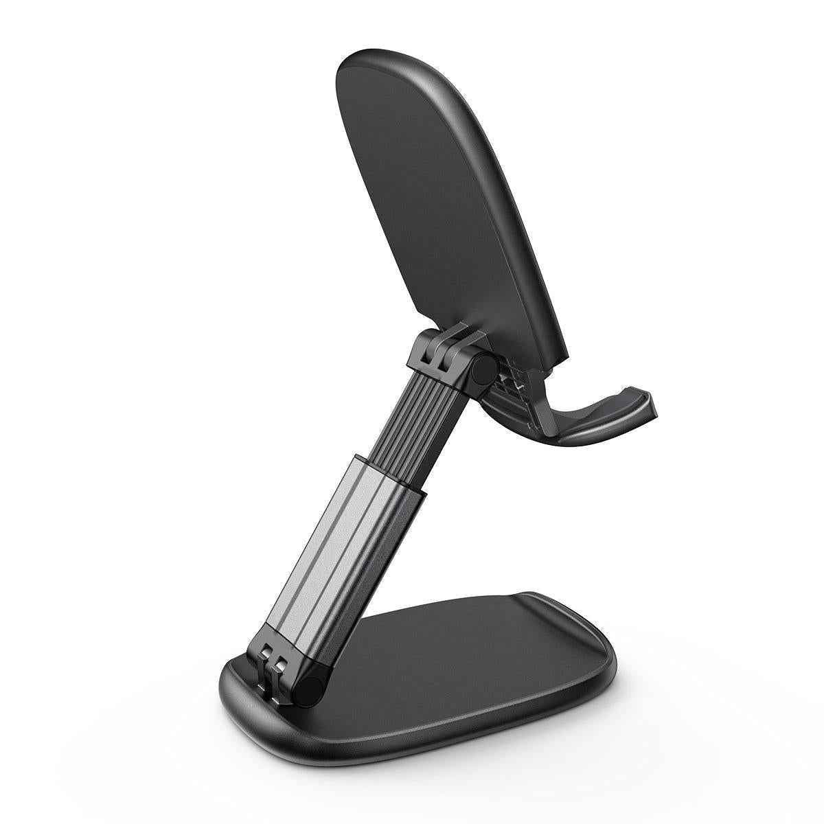 Folding Desktop Adjustable Phone Stand and With Mirror - BD Drop