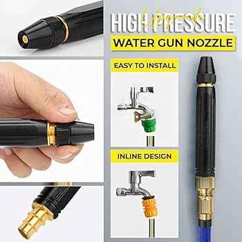 METAL Multifunction Water Spray Gun - BD Drop