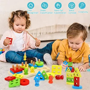 Montessori Magnetic Fish Catching Game