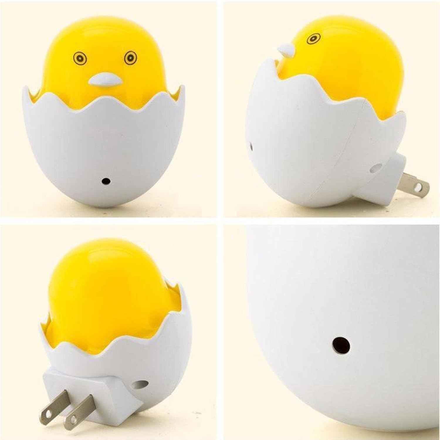 Best Quality Small Yellow Duck Shaped LED Night Light with Light Sensor - BD Drop