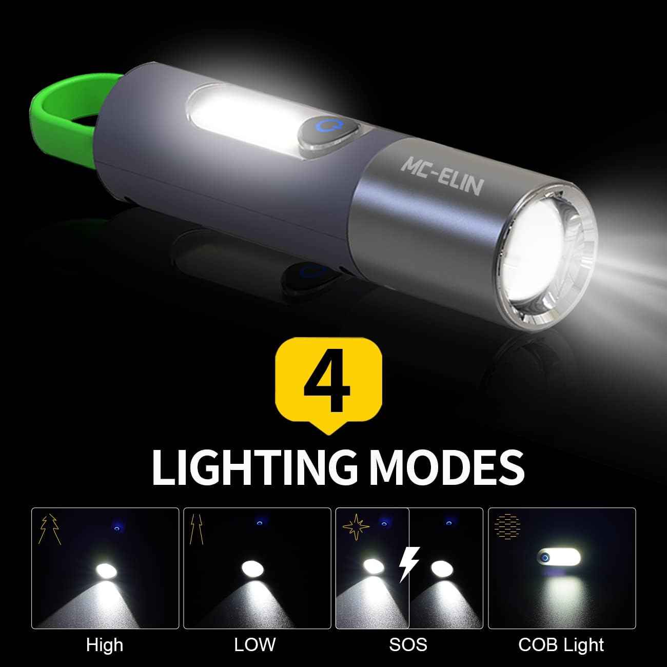 Portable Rechargeable Smart Torch Light - BD Drop