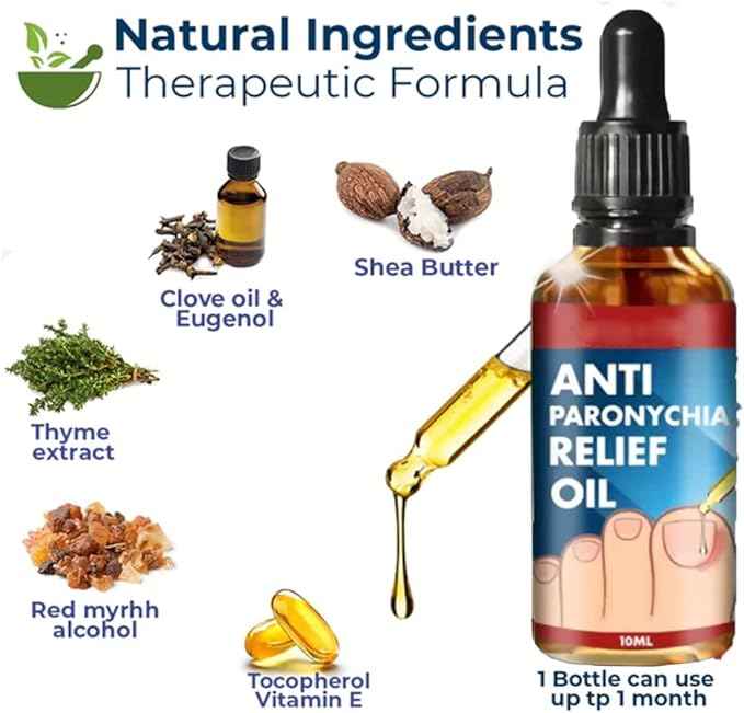 German Toenailplus Anti Paronychia Relief Oil - BD Drop