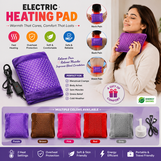 Electric Hot Water Bag for Pain Relief