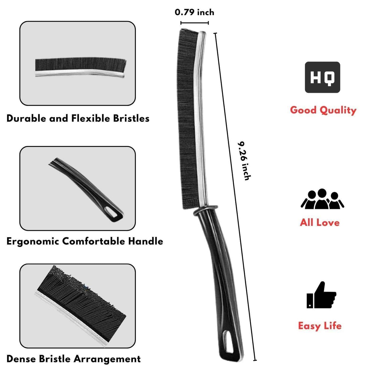 Multi-Purpose Gap Cleaning Brush (Original ) 2+1 = 03 pcs - BD Drop