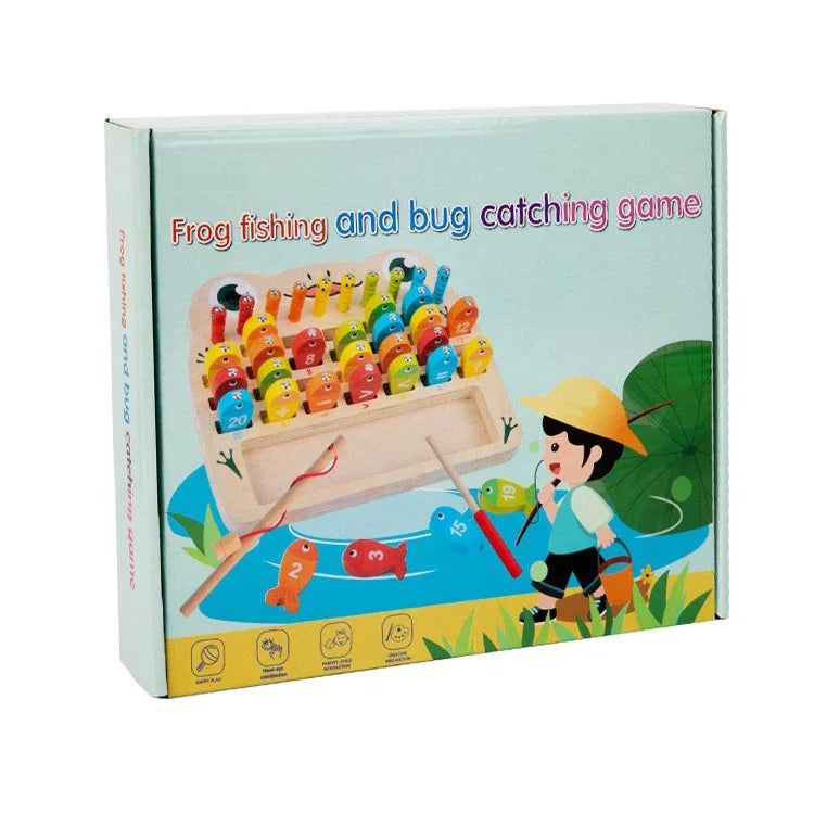Frog Fishing and Bug Catching Game