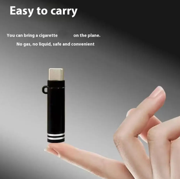 Portable Type-C Cigarette Lighter for On-the-Go Use - BD Drop
