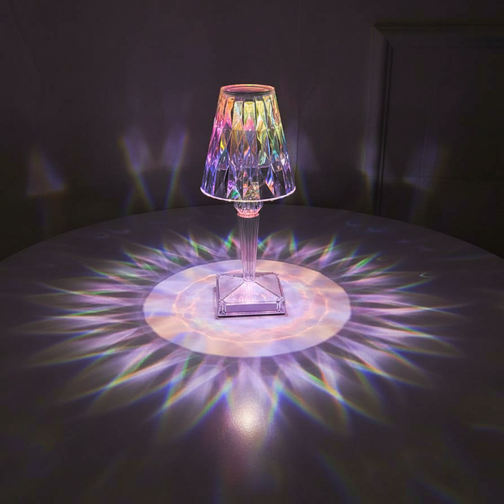 Crystal Diamond LED Lamp