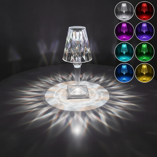 Crystal Lamp with Color Thumbnails