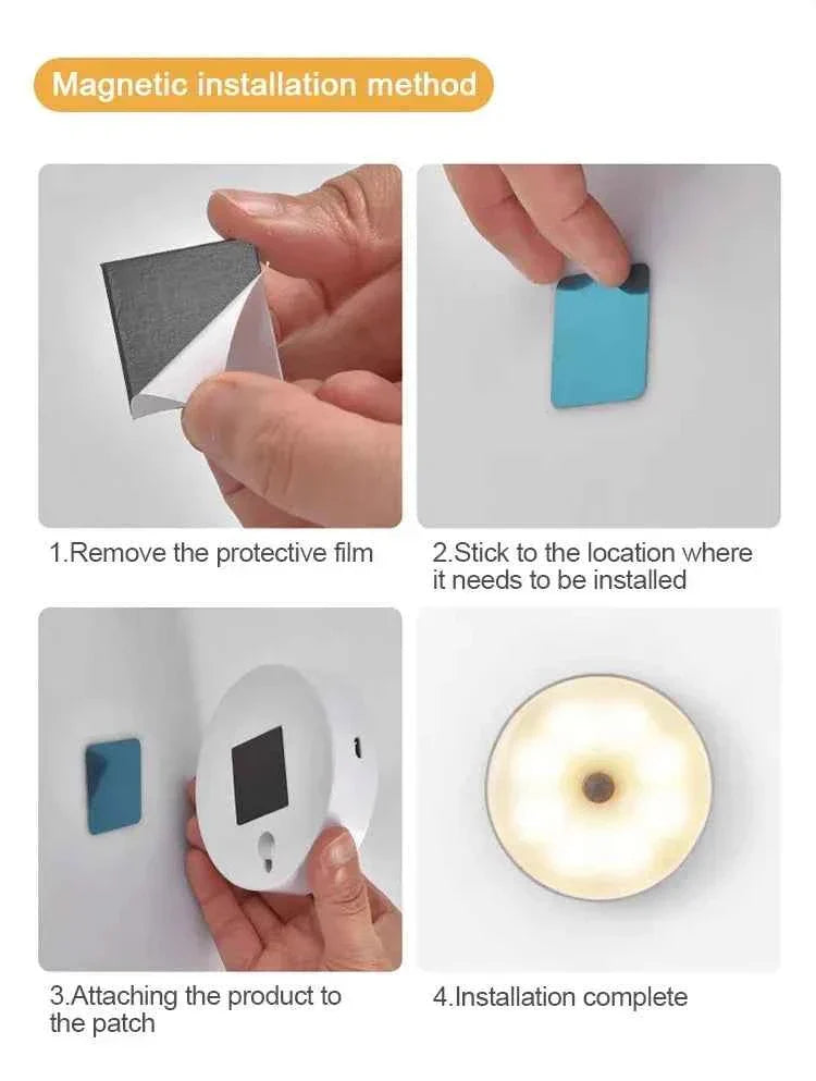 Motion Sensor USB Rechargeable Body Induction Light - BD Drop