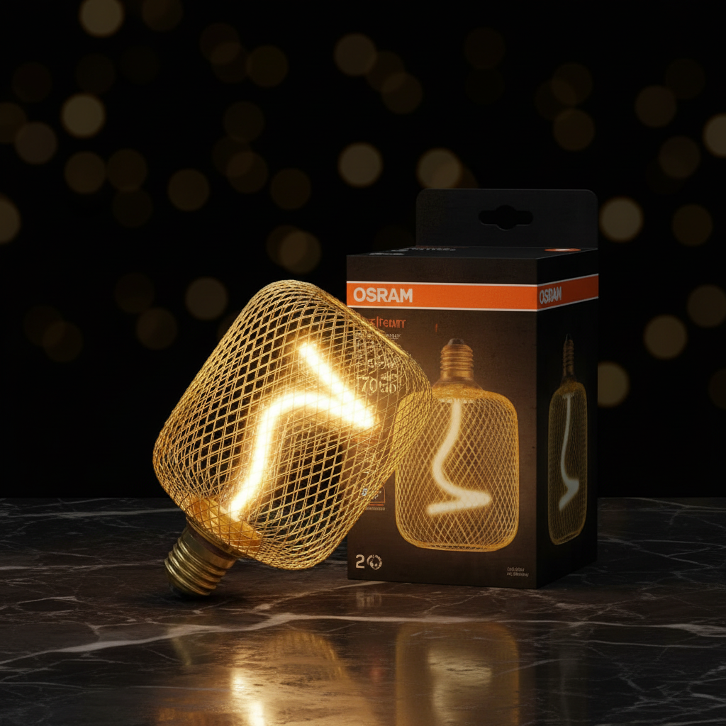 Luxurious Golden Dimmable Decor LED Lamp