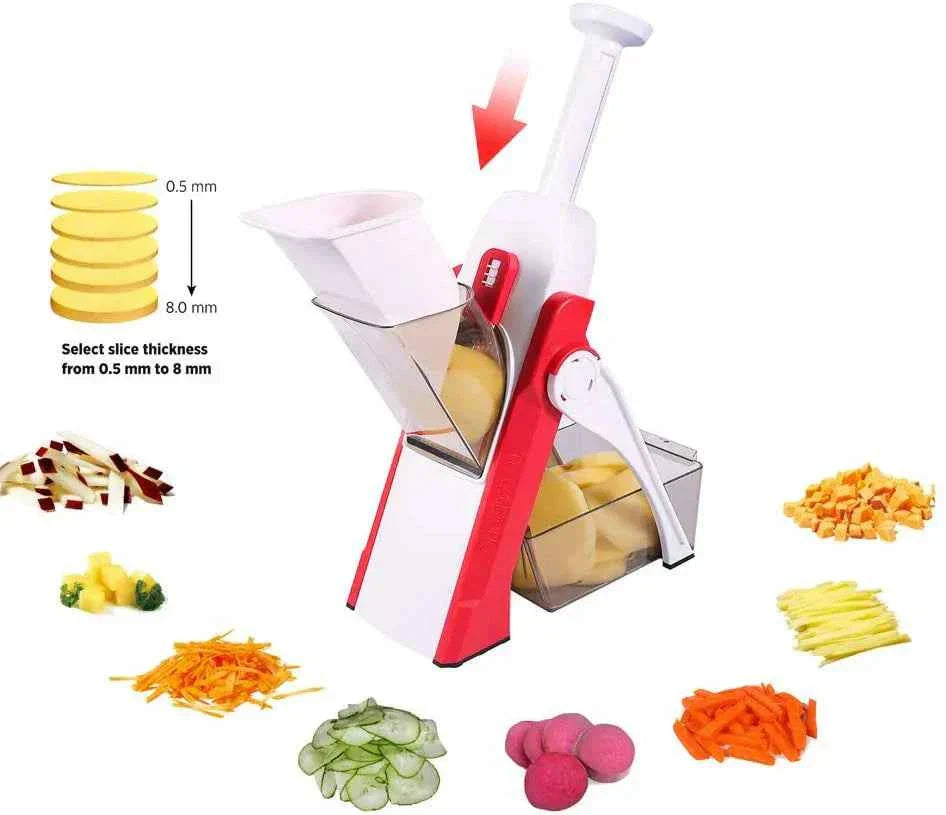 Brava Spring Slicer Vegetables Fruits Cutter - BD Drop