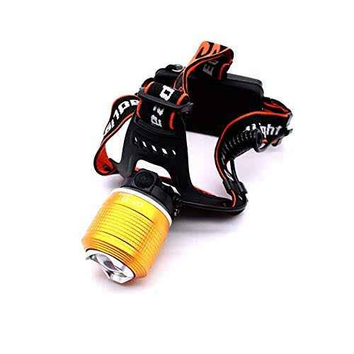 Powerful Rechargeable Led Headlight Dual Light Zoom Headlamp - BD Drop